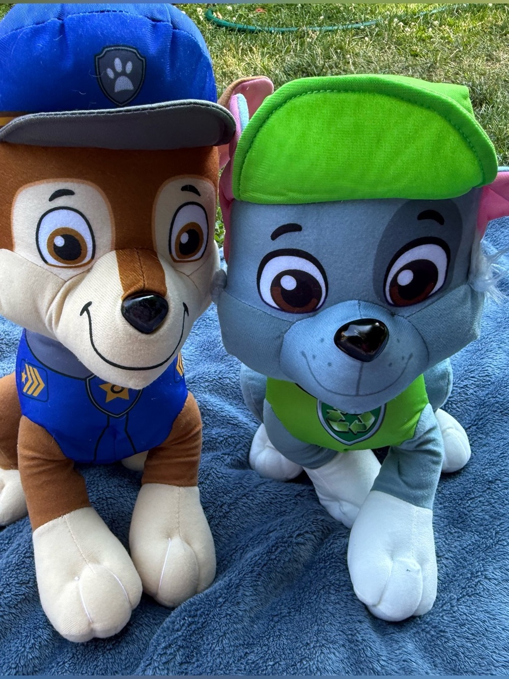 Paw Patrol Chase & Rocky Large Stuffed Animals